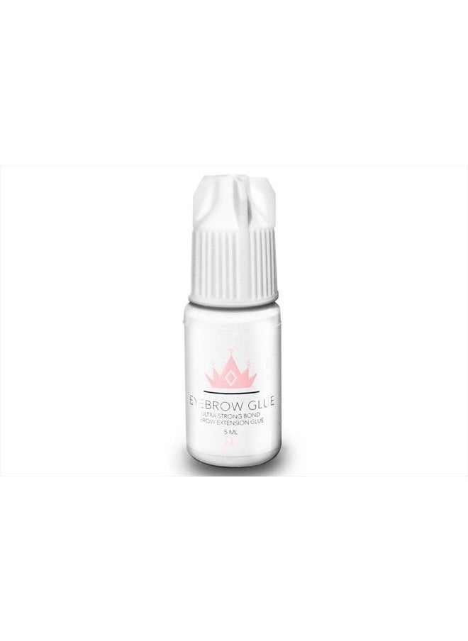 KC Republic - Eyebrow Extension Glue Clear For Eyebrow Extensions Or Fake Eyebrows, Sensitive And Easy To Use On All Eyebrow Extensions, Hypoallergenic Clear Eyebrow Glue By: KC Republic - Image 1