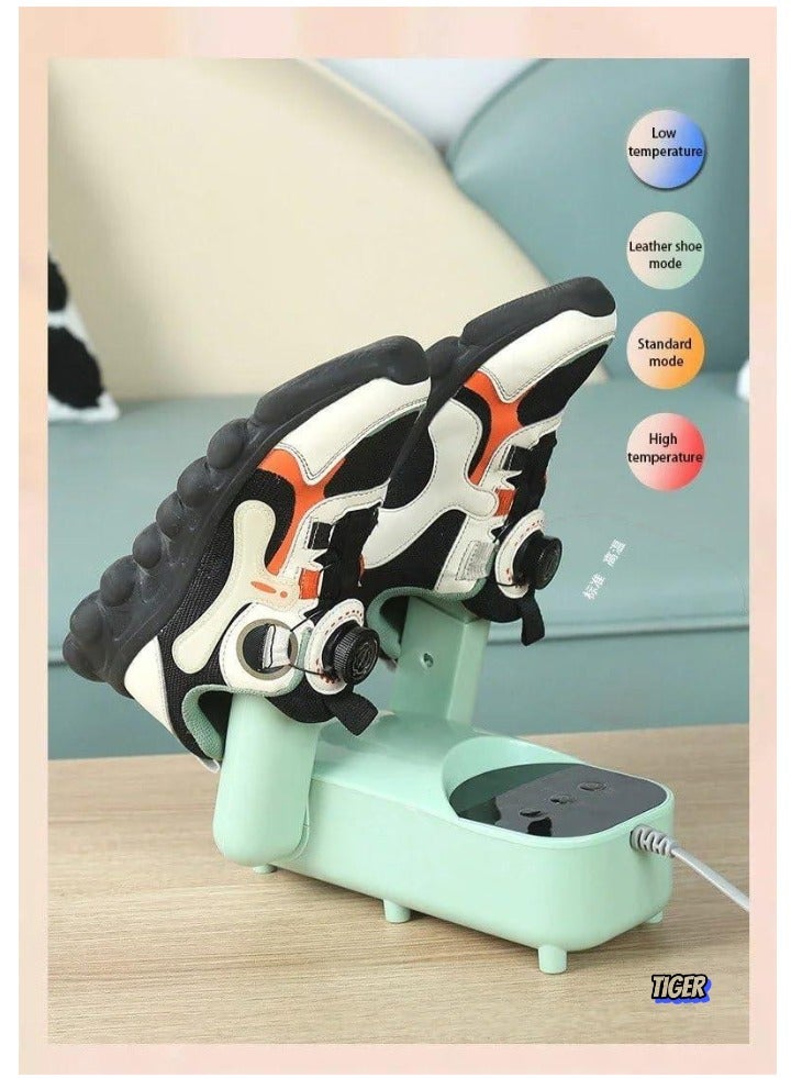 TIGER Electric Shoe Dryer Machine – Smart Constant Heat, Fast Dryer, Odor Deodorizer, Dehumidifier, 220V Heater for Shoe Protection, Quick Drying, and Freshness - Image 2