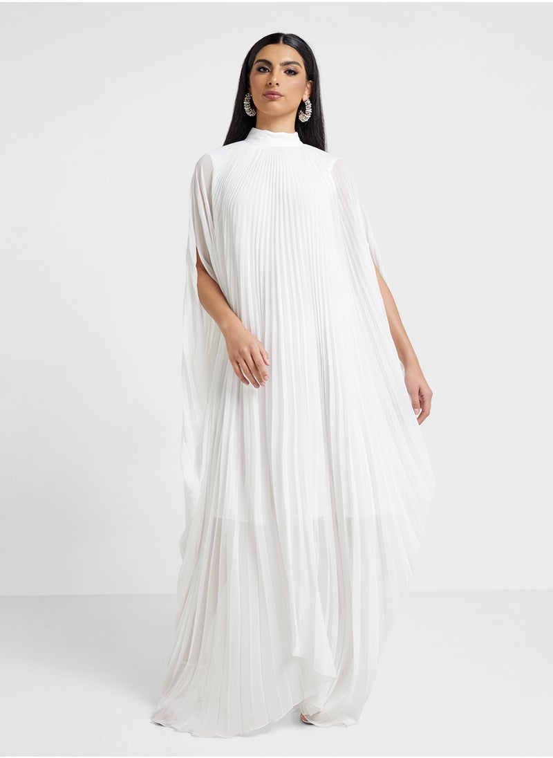 Khizana Pleated High Neck Dress  - Image 1
