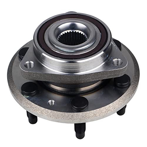 KUSATEC 513277 Front Rear Wheel Hub and Bearing Assembly Compatible with for Chevy Traverse 2009-2017, GMC Acadia 2007-2016/Limited 2017, Saturn Outlook 2007-2010, for Buick Enclave 2008-2017, 6 Lug - Image 1
