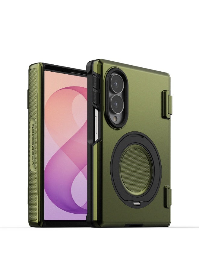 Quickstand Pro Samsung Galaxy Z Fold 8 Case Cover (MagSafe Compatible) with Rotating Magnetic Stand - Tactical Olive