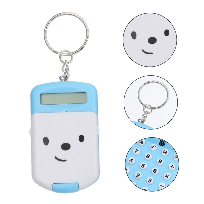 Mipiase 2 Pcs Mini Calculator Lightweight Portable For Students Boys Girls Desktop Office Use - Image 5