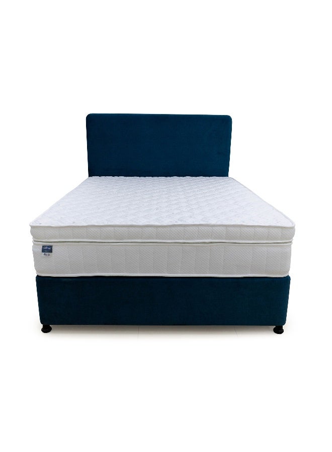 Silentnight Flex-Lux Pillow Top Mattress | Medium-Firm Comfort | Pocket Spring Mattress | One Sided Mattress | Hotel Comfort | Premium Comfort Pillow Top Mattress | Single Size (120x200x32cm) | 30 Nights Trial | 5 Years Guarantee - Image 1