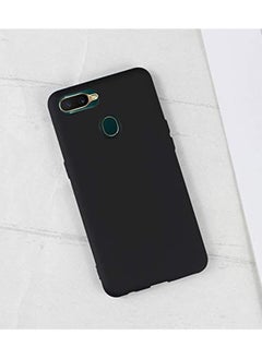 IAF oppo A12 Case Cover Soft TPU Shockproof Slim Soft Silicon Rubberized Matte Cover Case Cover for (oppo A12, Black)  - Image 2