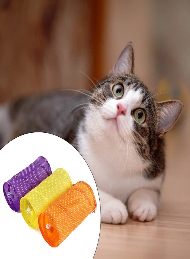 KANGQL Cat Tunnel Toy, Cat Tunnel Toy Cat Tunnel Tube Kitten Tunnel Toy Kitten Pet Training Interactive Fun Toy Kitten Tunnel Toy - Image 3