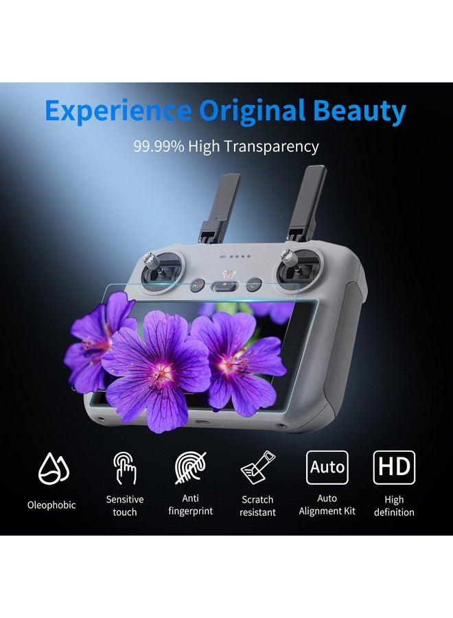 FPVtosky FPVtosky Screen Protector for DJI Mini 4 Pro with Auto Alignment Kit for DJI RC/ RC2 Remote Controller ( 3 PACK ), HD Tempered Glass Screen Protector for DJI Mini 3 / Mini 3 Pro/ Air 3 Controller Accessories - Image 4