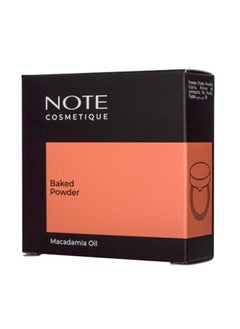 Note Note Baked Powder With Macadamia Oil - 01 Stardust  - Image 4