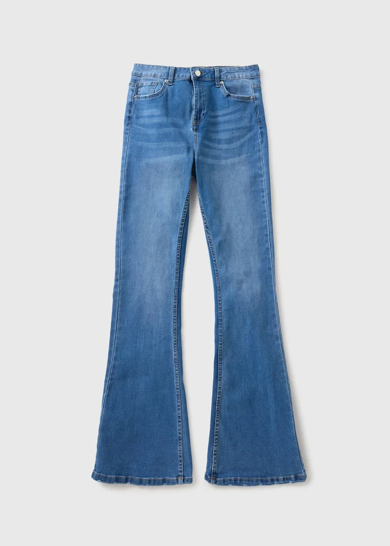 ماتلان Midwash Kick Flare Jeans