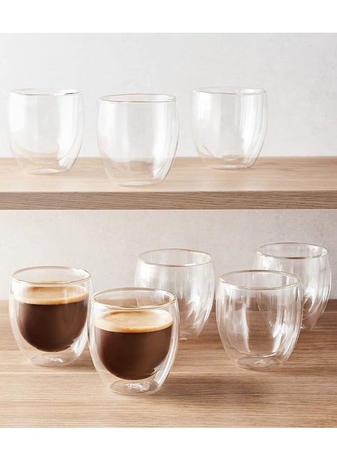 Coffee cups, glass mugs, mugs, household milk cups, juice cups, double insulation  - Image 2