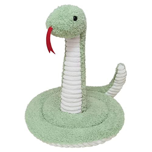 Doindute Green Plush Snake Stuffed Animal Toy Soft Cuddly Plushie Hugger Toy for Boys Girls Gifts for Kids or Girlfriend 53 Inches - Image 1