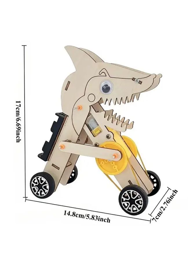 Angry Shark Steam Science Kit With Hot Glue Gun Robot Toy - Image 2