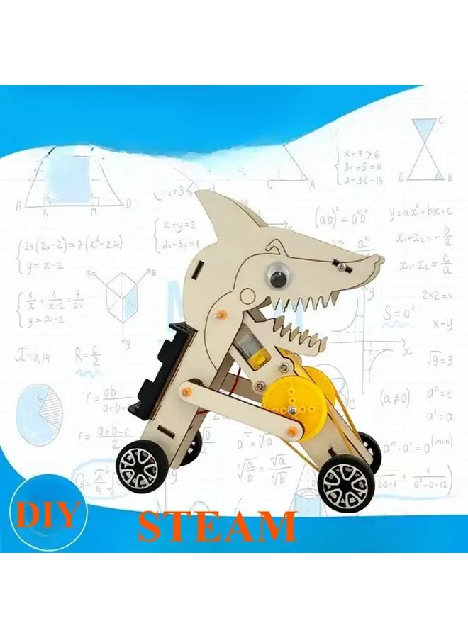 Angry Shark Steam Science Kit With Hot Glue Gun Robot Toy - Image 4