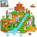 ORZbb Magnetic Blocks Building Games Kids Toys for 3 4 5 6 7 8 9 10 11 12 13 Year Old Boys Girls Magnetic Cubes Montessori Sensory Toys for Ages 3 Travel Party Christmas Birthday Gifts - Image 2