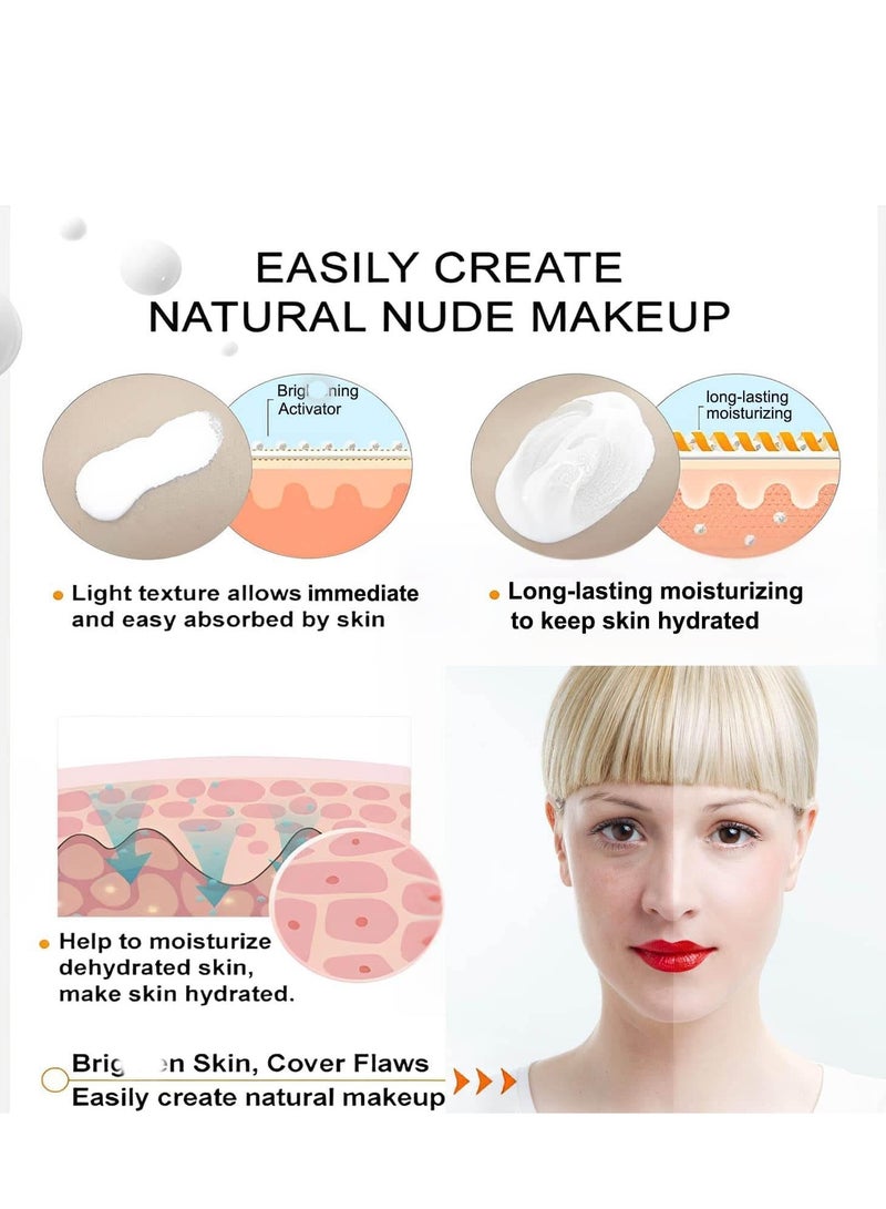 Moisturizing Cream, V7 Deep Hydrating Water Light Cleansing Cream, Korean Face Cream Facial Moisturizer, Natural Face Cream Young Skin Water, Toner (50g) - Image 2