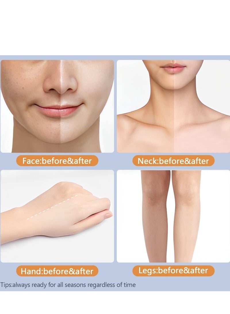 Moisturizing Cream, V7 Deep Hydrating Water Light Cleansing Cream, Korean Face Cream Facial Moisturizer, Natural Face Cream Young Skin Water, Toner (50g) - Image 3