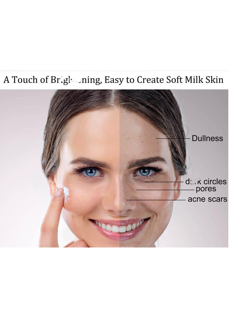 Moisturizing Cream, V7 Deep Hydrating Water Light Cleansing Cream, Korean Face Cream Facial Moisturizer, Natural Face Cream Young Skin Water, Toner (50g) - Image 4