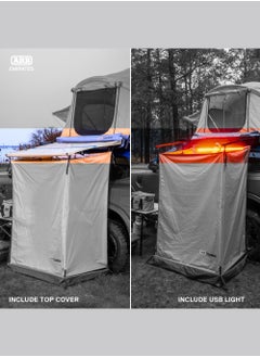 ARB Ensuite Room - Shower Tent For 4X4 - Compact Shower & Changing Tent With Led Lighting, Heavy-Duty Flooring For Camping And Overlanding - 814450  - Image 4