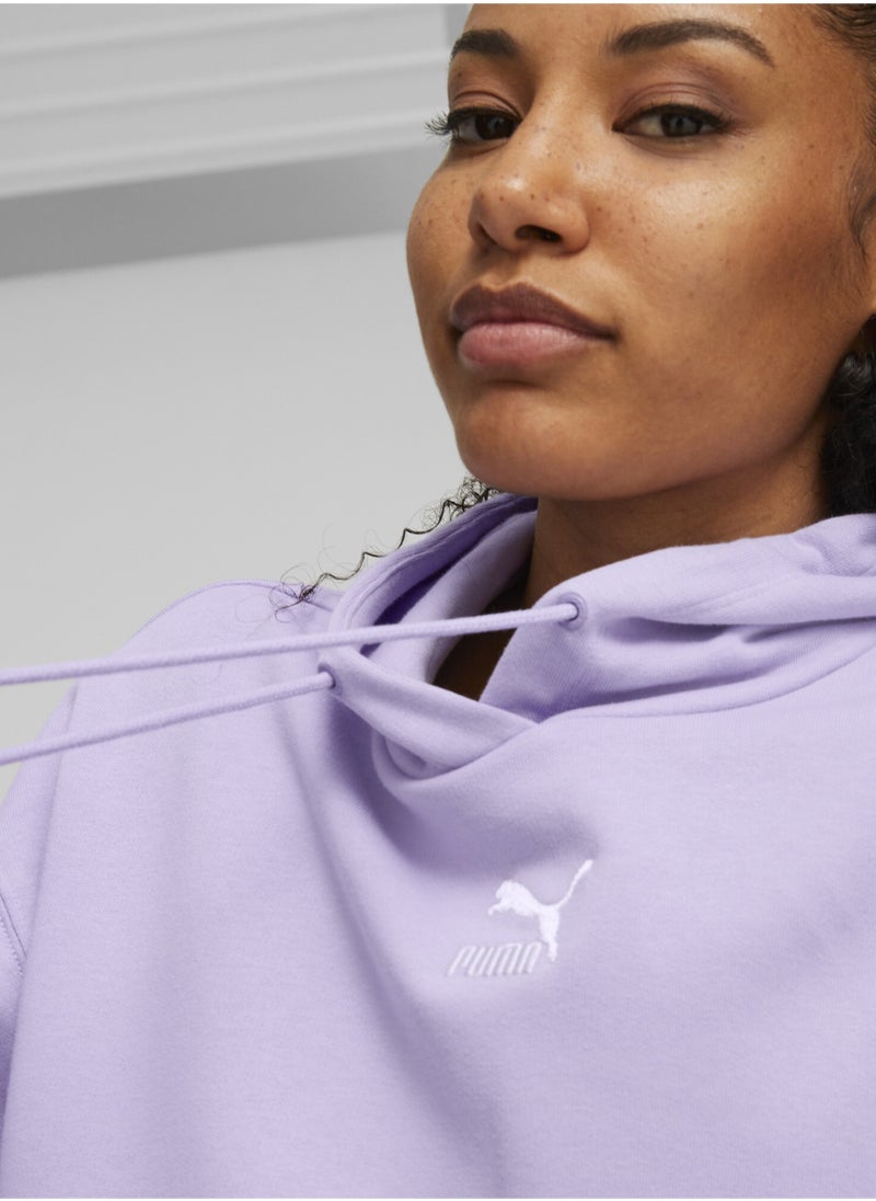 PUMA Classics Womens Cropped Hoodie  - Image 4