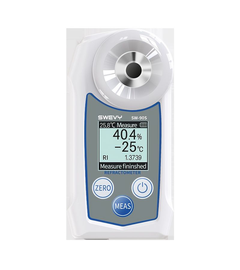 SWEVY SW-90S Refractometer 4 in 1 Ethylene Glycol Concentration Freezing Point Refractive Index ATC Digital Backlit LCD Automotive Antifreeze - Image 4