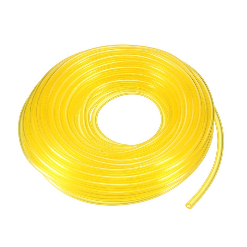 uxcell uxcell 33Ft Petrol Fuel Line Hose I.D 3/32 X O.D 3/16 PVC Soft Pipeline for Common 2 Cycle Small Engine Weedeater  - Image 1