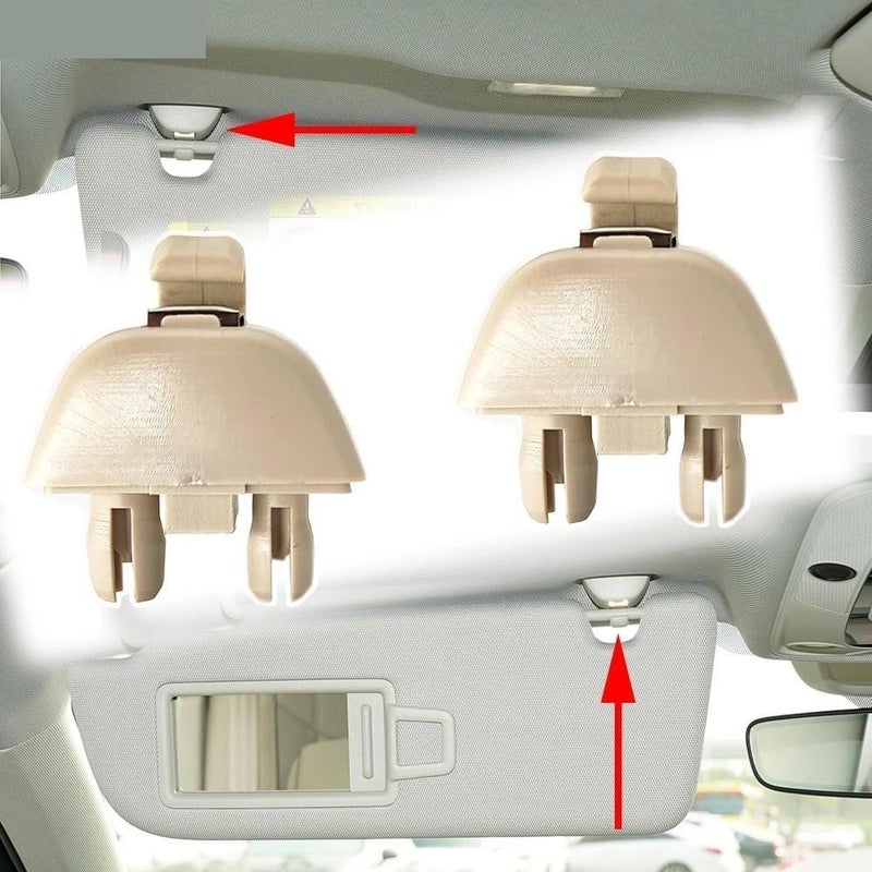 DEMULAX Sun Visor Hook Clips for VW Models - Image 5