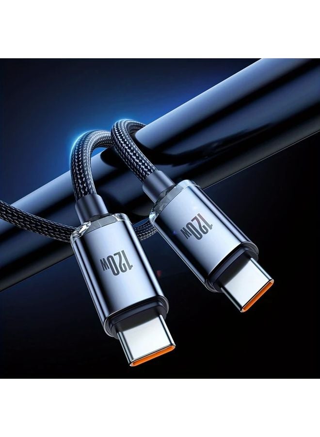 6A USB C to C Fast Charging Cable 3 28ft for Samsung iPhone 15 MacBook iPad Pro - Image 5