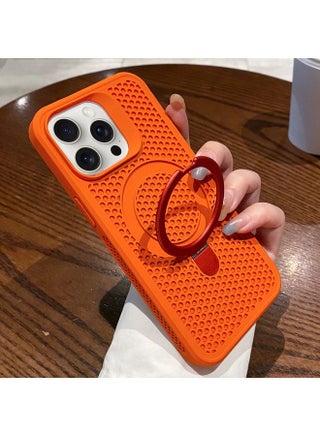 Case Cover For iPhone 13 Pro Max Hollow Cooling Magsafe Phone Case with Holder Orange - pzsku/Z66C5DD1E5969819EC5F6Z/45/_/1723561415/9620a97d-19a5-493a-9e6e-bb3930b119ab