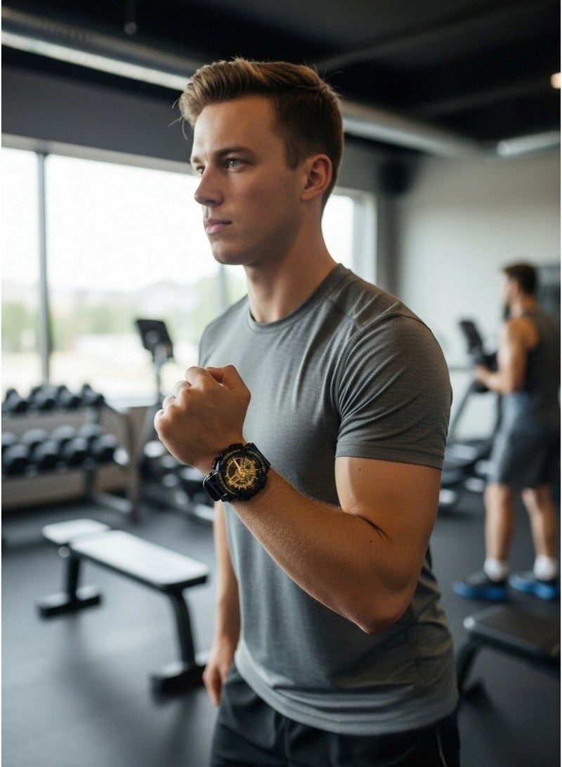 G-Technology Durable Waterproof Sports Analog-Digital Watch for Active Men and Women with Comfortable Strap - Image 2