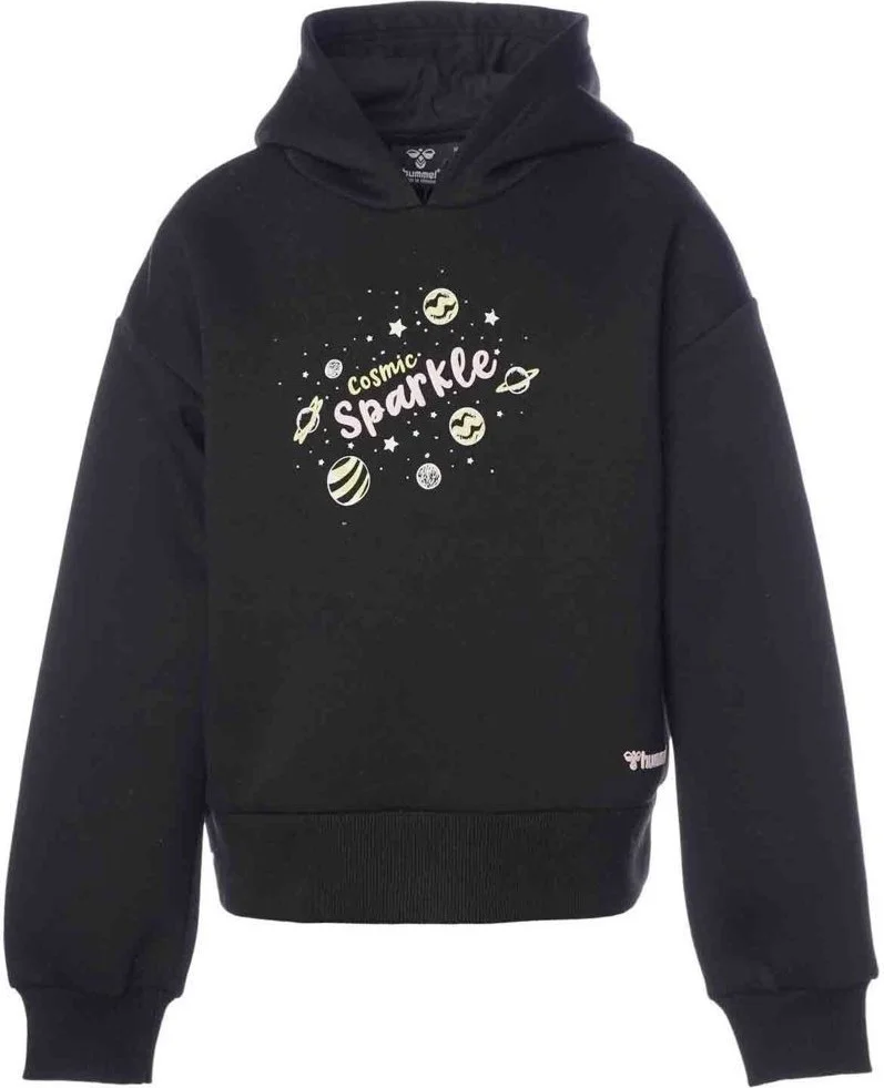 هامل Sigred Kids Black Hooded Sweatshirt