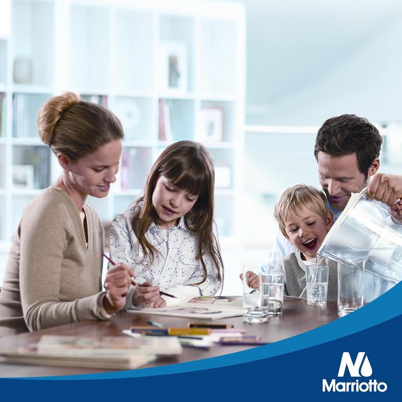 MARRIOTTO فلتر مياه الثلاجة MARRIOTTO MRW1 متوافق مع Whirlpool W10295370A، EDR1RXD1، الفلتر 1، W10295370، P4RFWB، P8RFWB2L، 46-9930، 46-9081 | عبوة من 1 - Image 5