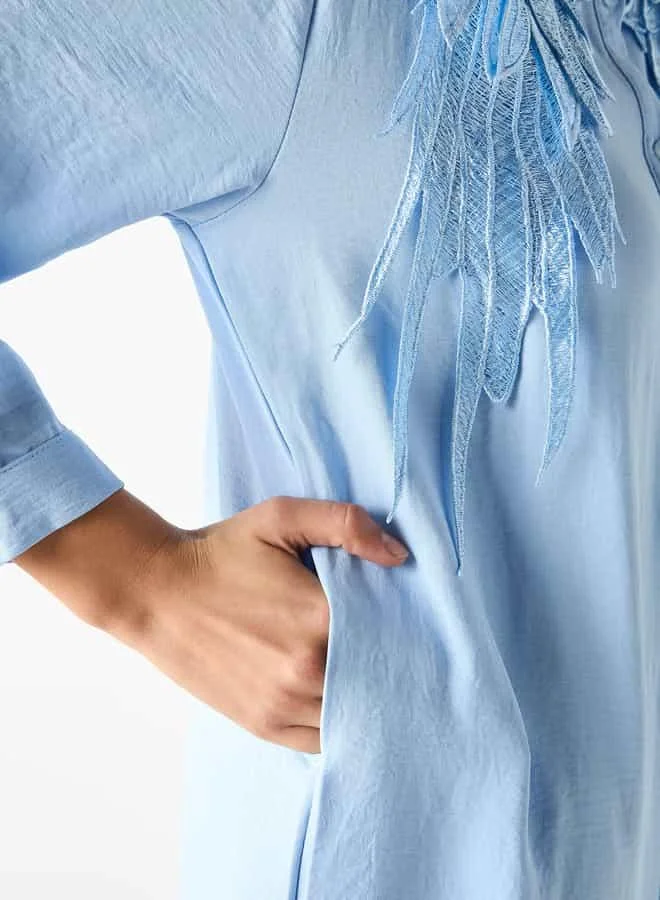 2Xtremz Embellished Shirt Dress