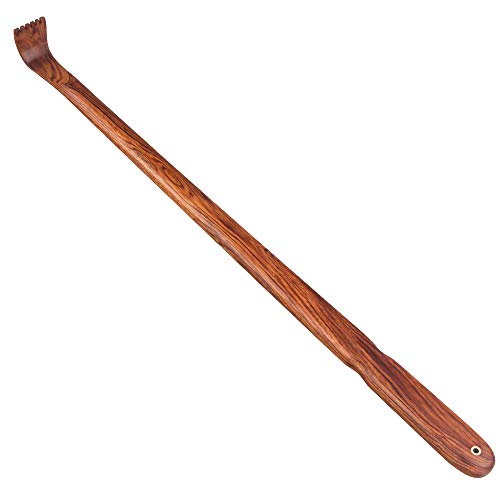 Tomorotec Back Scratcher Thicken Extended Backscratchers for Women Men Adults Wooden Back Scratcher Long Handle 17 inch
