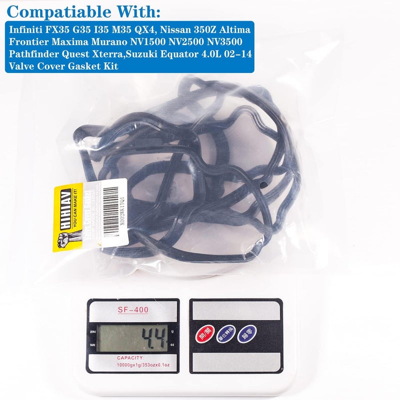 HIHIAV Valve Cover Gasket Set for Nissan & Infiniti - Image 5