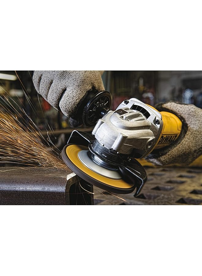 DEWALT 115Mm 1200W Paddle Switch Small Angle Grinder Yellow Black Dwe4212 B53 Year Warrnty - Image 5
