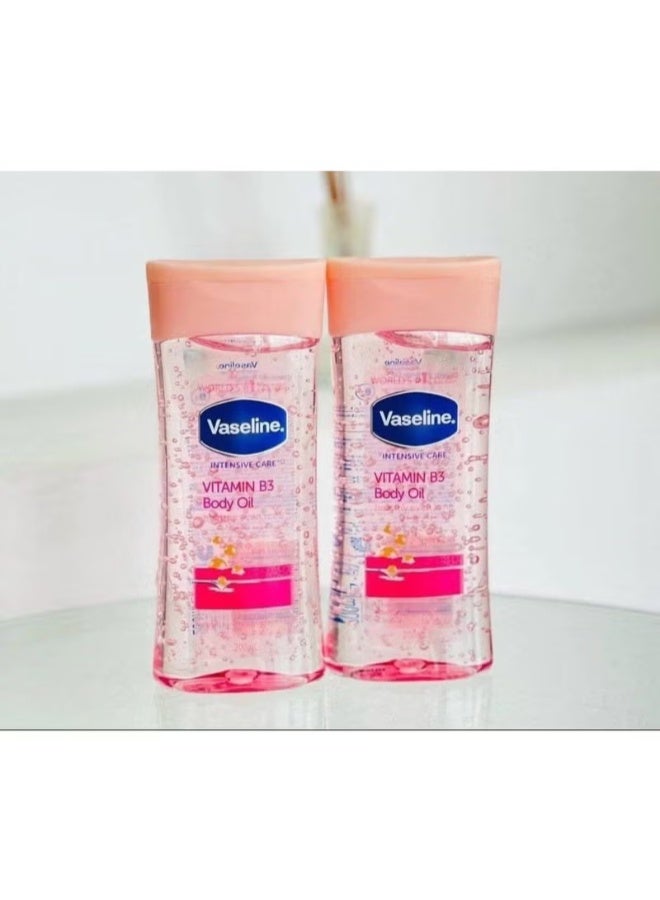 Vaseline Vitamin B3 Radiant Body Oil - Pink - Image 3