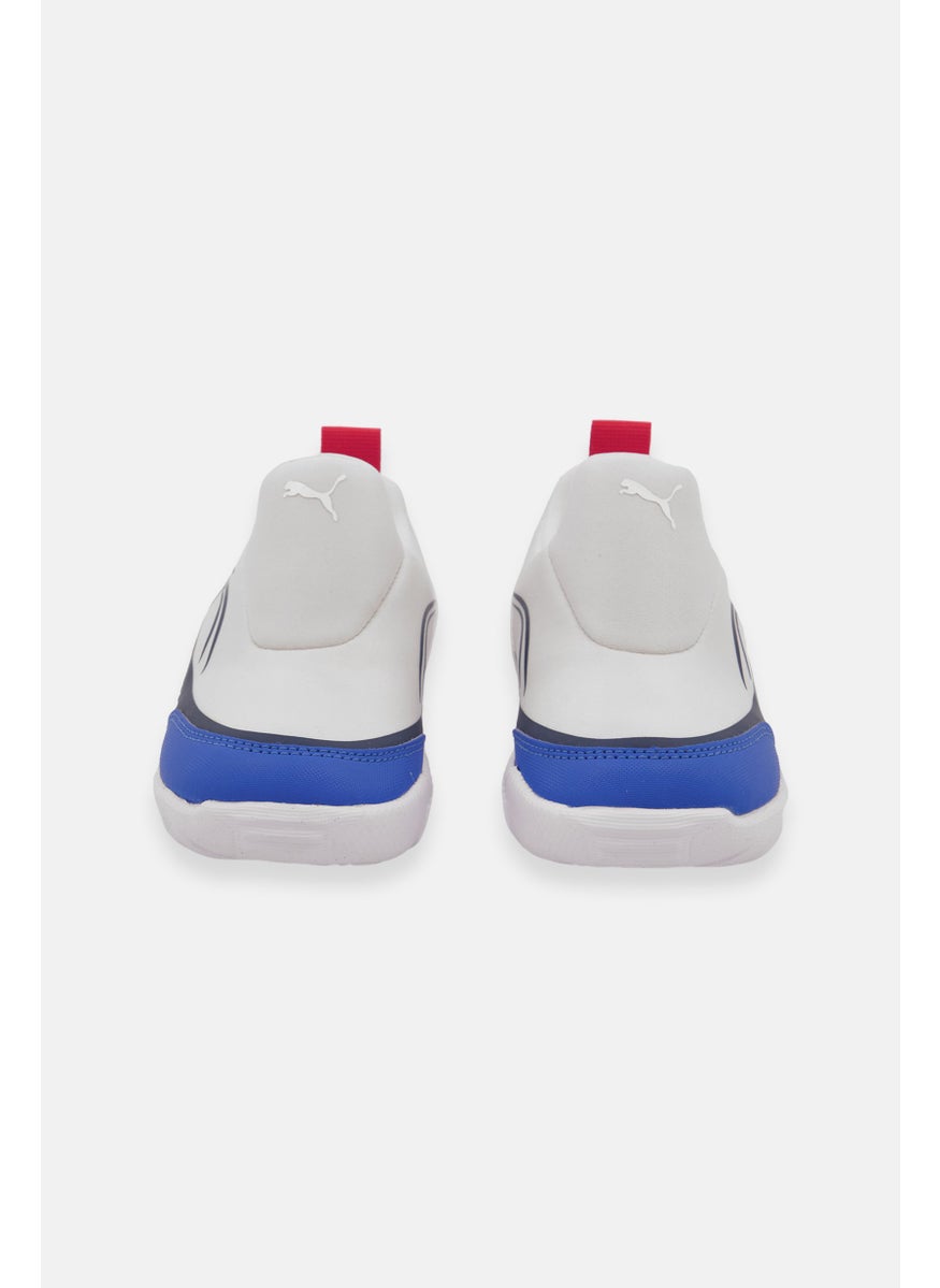 PUMA Puma x BMW Motorsport Toddlers Boy Kart Slip On Sports Shoes, Light Grey  - Image 3