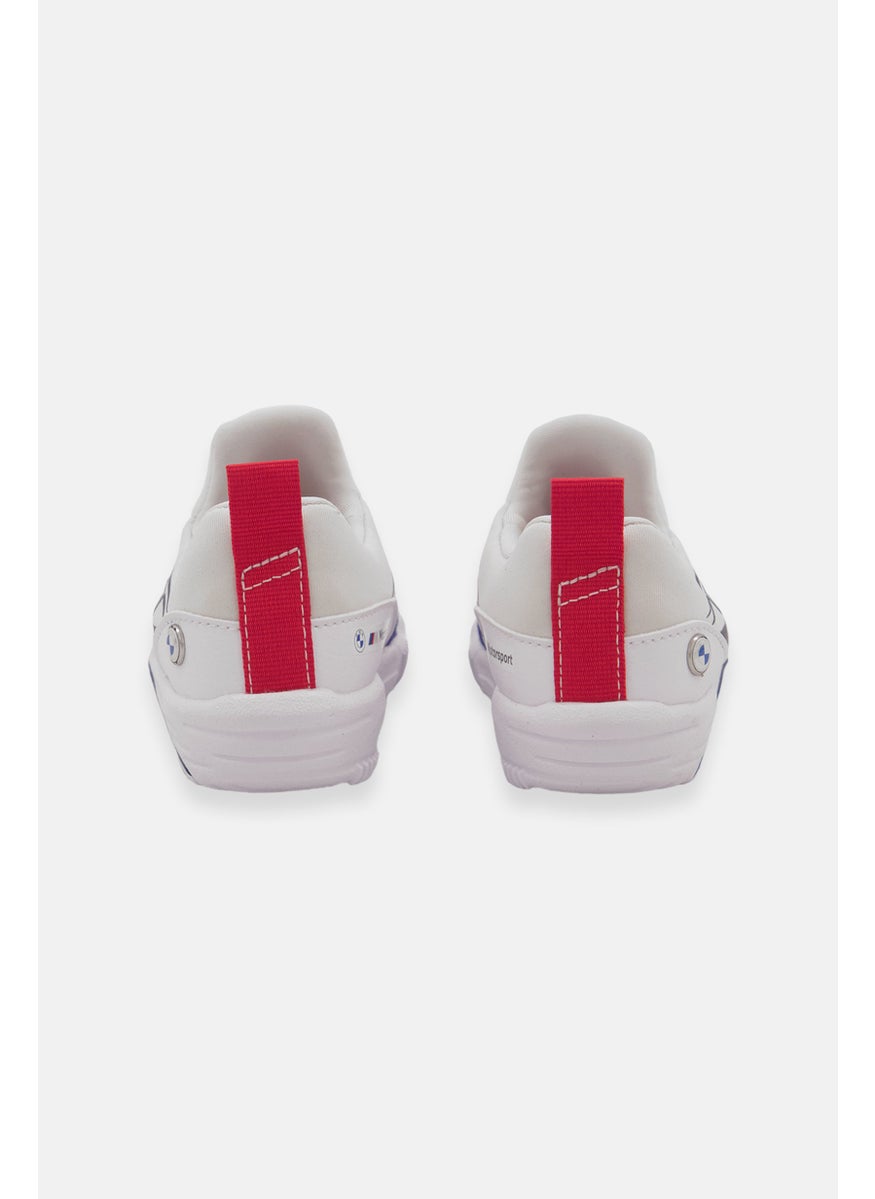 PUMA Puma x BMW Motorsport Toddlers Boy Kart Slip On Sports Shoes, Light Grey  - Image 4
