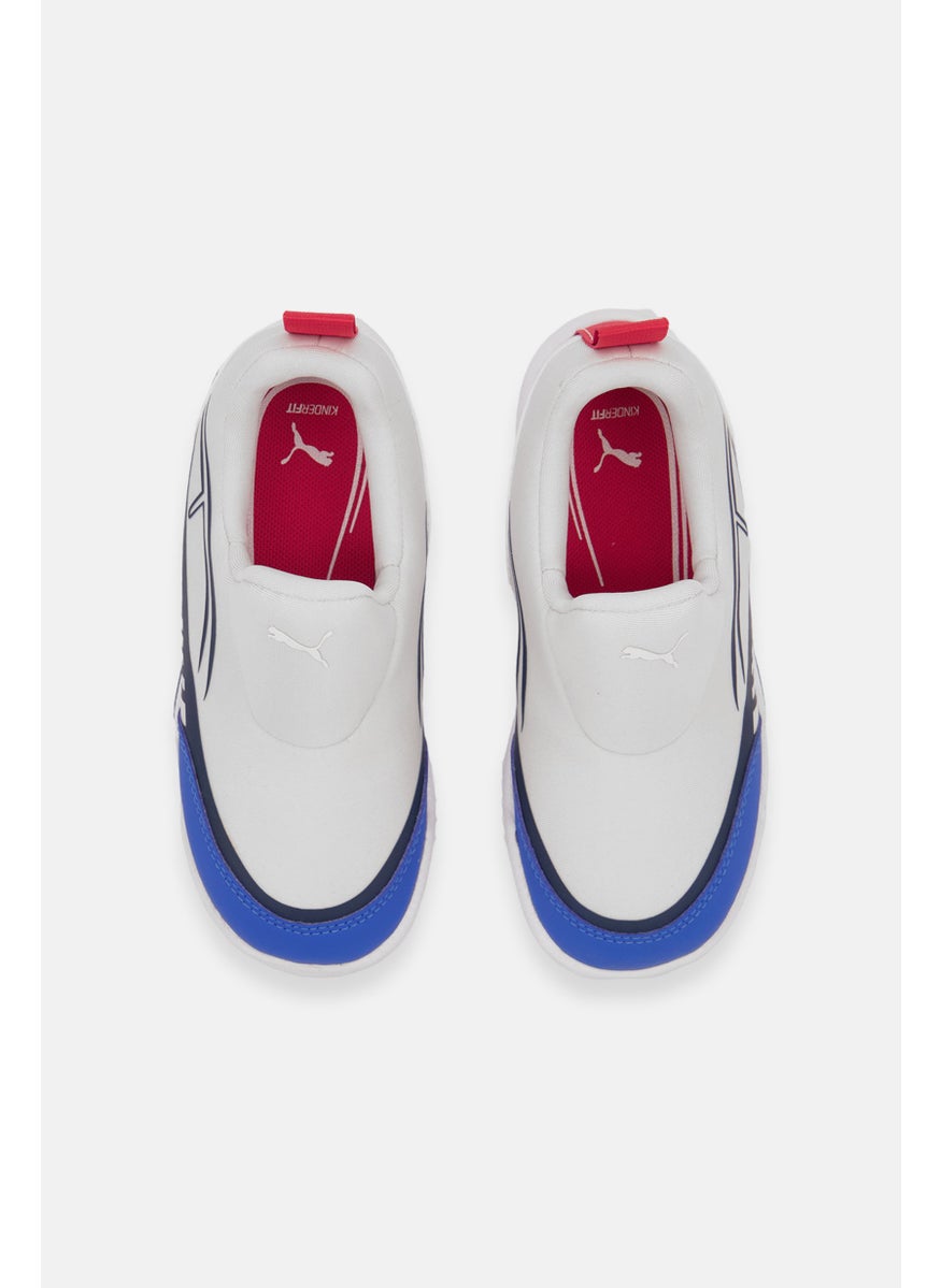 PUMA Puma x BMW Motorsport Toddlers Boy Kart Slip On Sports Shoes, Light Grey  - Image 2