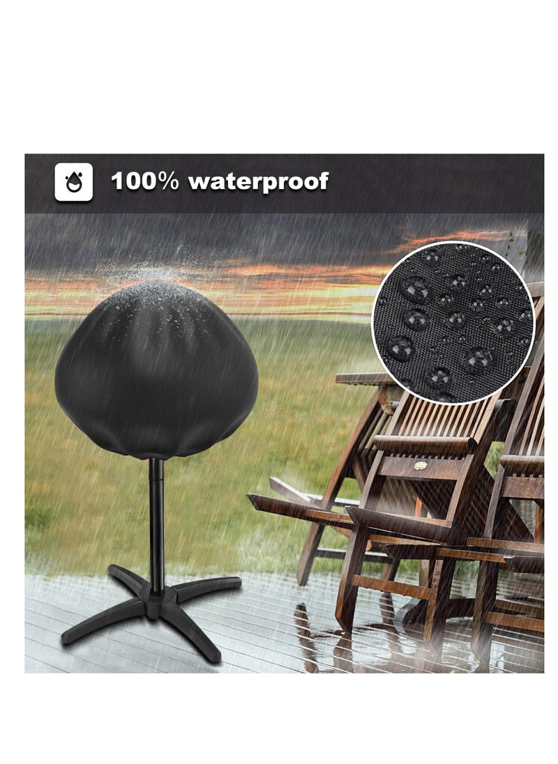 Bbq Grill Cover Waterproof for George Foreman Indoor and Outdoor 22460 and 22460-56 Barbecue Cover, Weber 1121004/1111004 Bbq Grill, Handle Drawstring