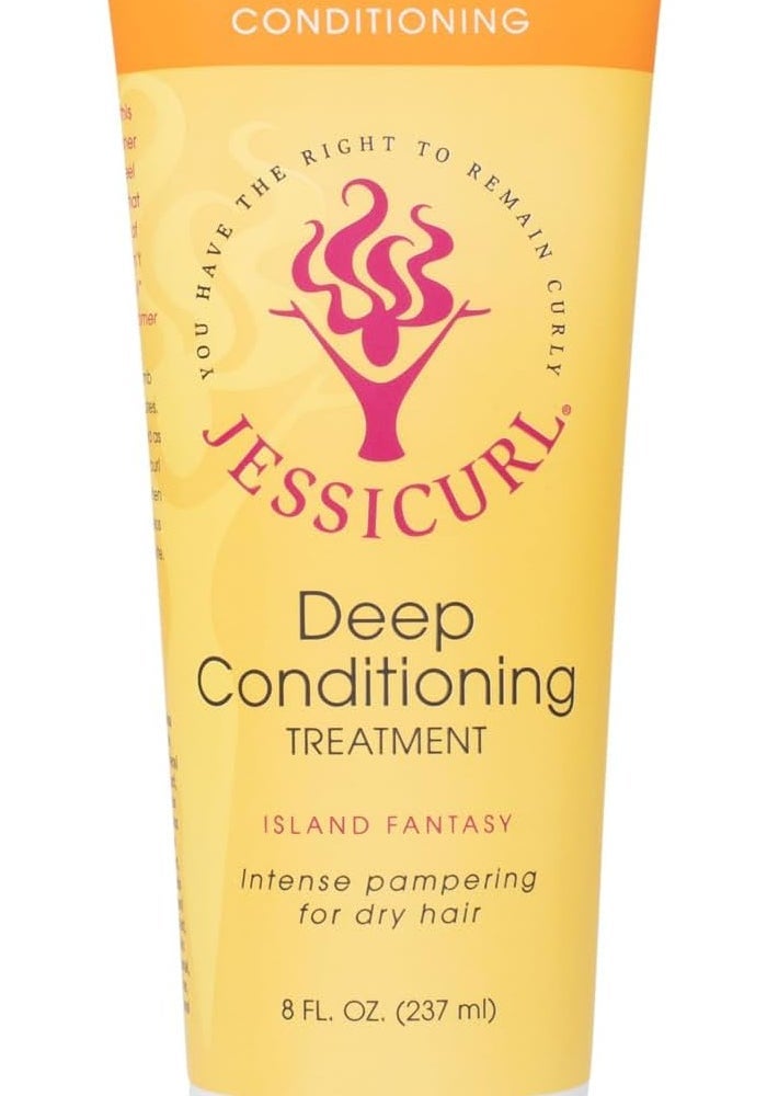Jessicurl Deep Conditioning Treatment - Island Fantasy, 240ml - Image 1
