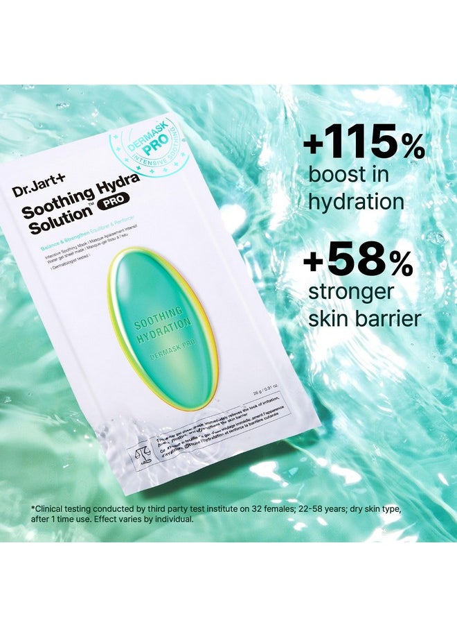 Dr.Jart+ - Dr.Jart+ Dermask™ Soothing Hydra Solution™ Face Mask for Visibly Irritated Skin | Sheet Mask | Korean Skin Care, 5 Pack - Image 1