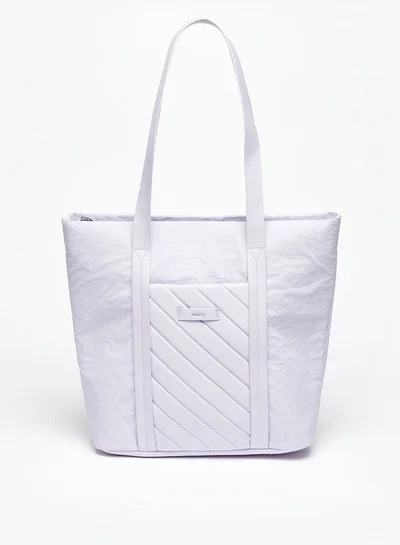 MISSY Women Missy Quilted Tote Bag with Handles and Zip Closure