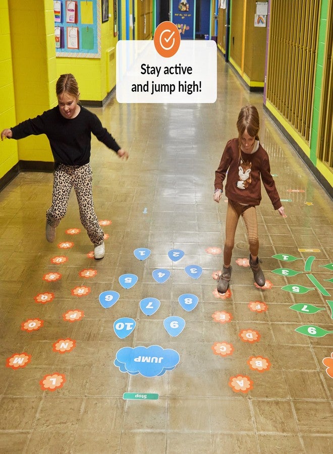 ODOXIA Sensory Path Decals for Floor & Wall | 173 Interactive Sensory Walk & Pathway Stickers | Educational Floor Decals for Schools & Hallways | Sensory Pathways for Schools | Classroom Must-Haves - Image 5