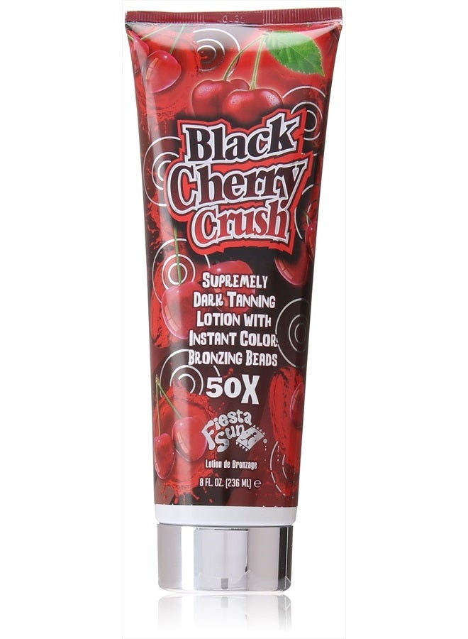 fiesta sun Black Cherry Crush Dark Tanning Lotion - Image 1