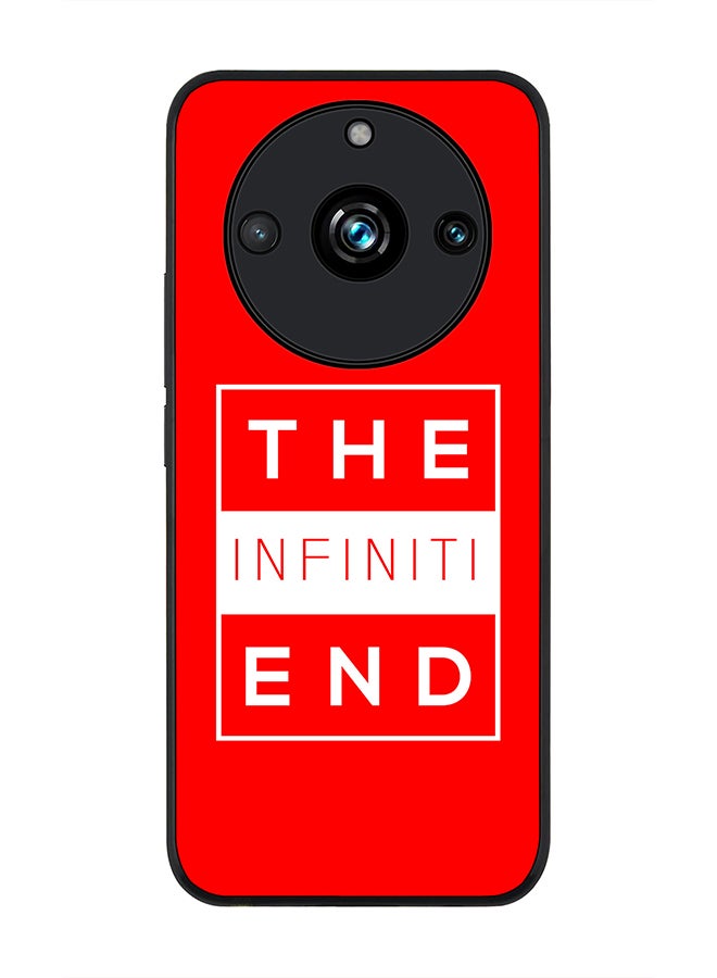 Stylizedd Rugged Black Edge case for Realme 11 Pro/Realme 11 Pro+, Custom Slim fit Flexible Anti Drop Thin Phone Case Cover - The infinite end - Image 1