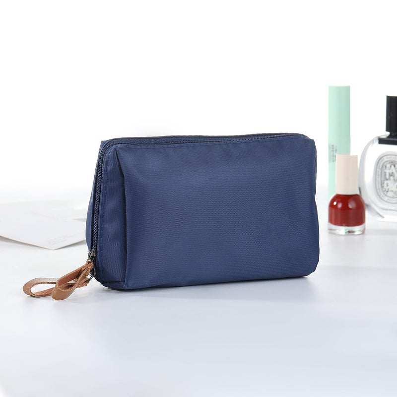 Portable Lipstick Travel Makeup Pouch for Women Black (small bag) - Image 4
