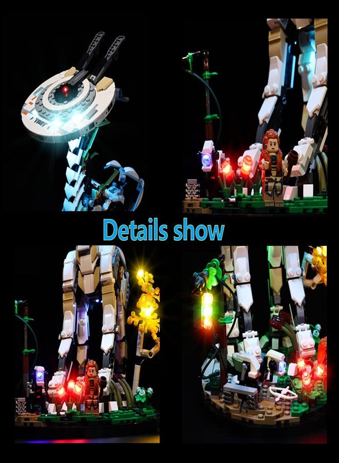 Kyglaring LED Light Kit Compatible with Lego Horizon Forbidden West:Tallneck 76989 Building Blocks, Upgraded Lighting Accessories for 76989 Model Set, Lights Only (Model Not Included), Classic Version - Image 4
