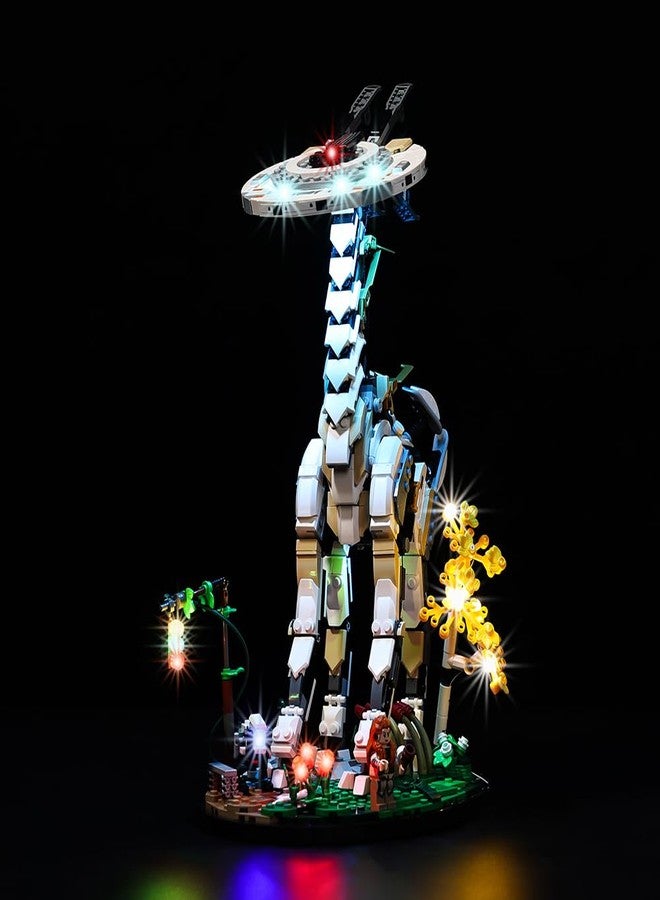 Kyglaring LED Light Kit Compatible with Lego Horizon Forbidden West:Tallneck 76989 Building Blocks, Upgraded Lighting Accessories for 76989 Model Set, Lights Only (Model Not Included), Classic Version - Image 1