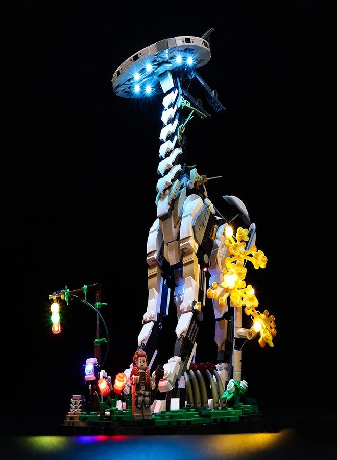 Kyglaring LED Light Kit Compatible with Lego Horizon Forbidden West:Tallneck 76989 Building Blocks, Upgraded Lighting Accessories for 76989 Model Set, Lights Only (Model Not Included), Classic Version - Image 2