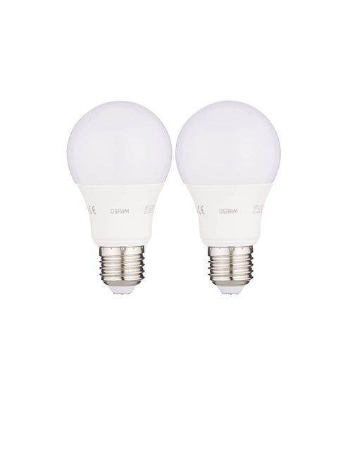 Osram LED Value Classics A (9w) Frosted LED lamp, Warm White - Pack of 2, OS-LED-9W-WW-FS-2PCS,